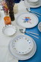 Hermia Juego de Cena Dalya de 18 Piezas Multicolor